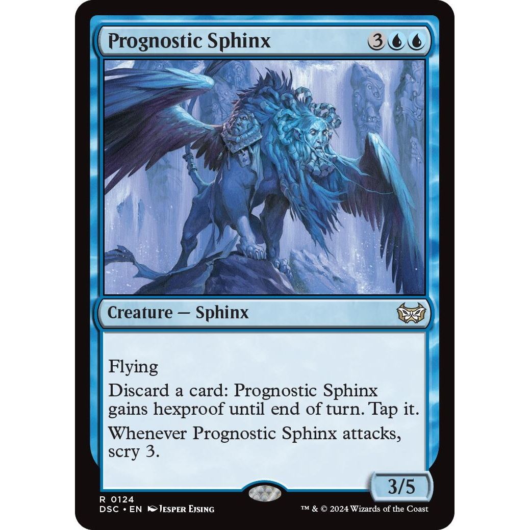 Image for Prognostic Sphinx (124) (DSC) - Magic: The Gathering