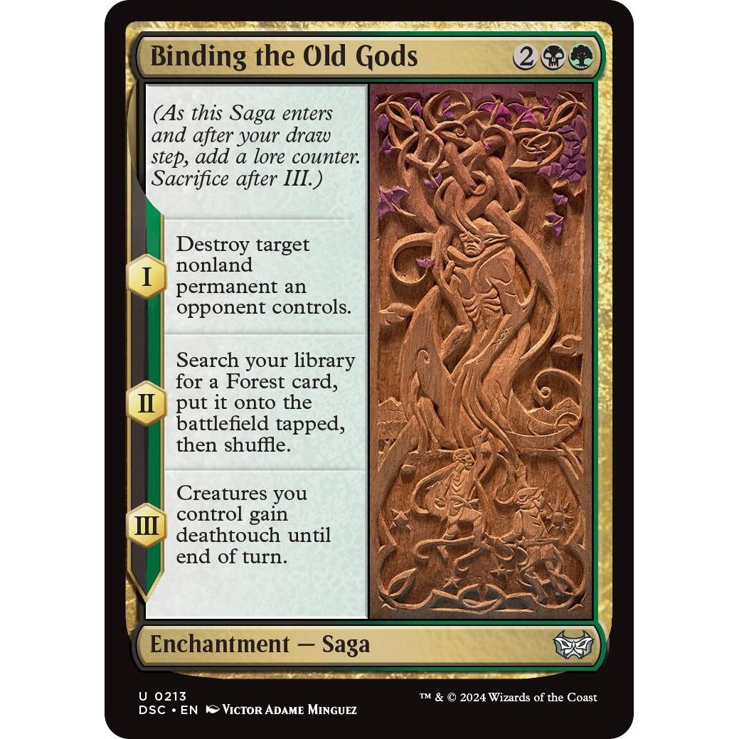 Image for Binding the Old Gods (213) (DSC) - Magic: The Gathering