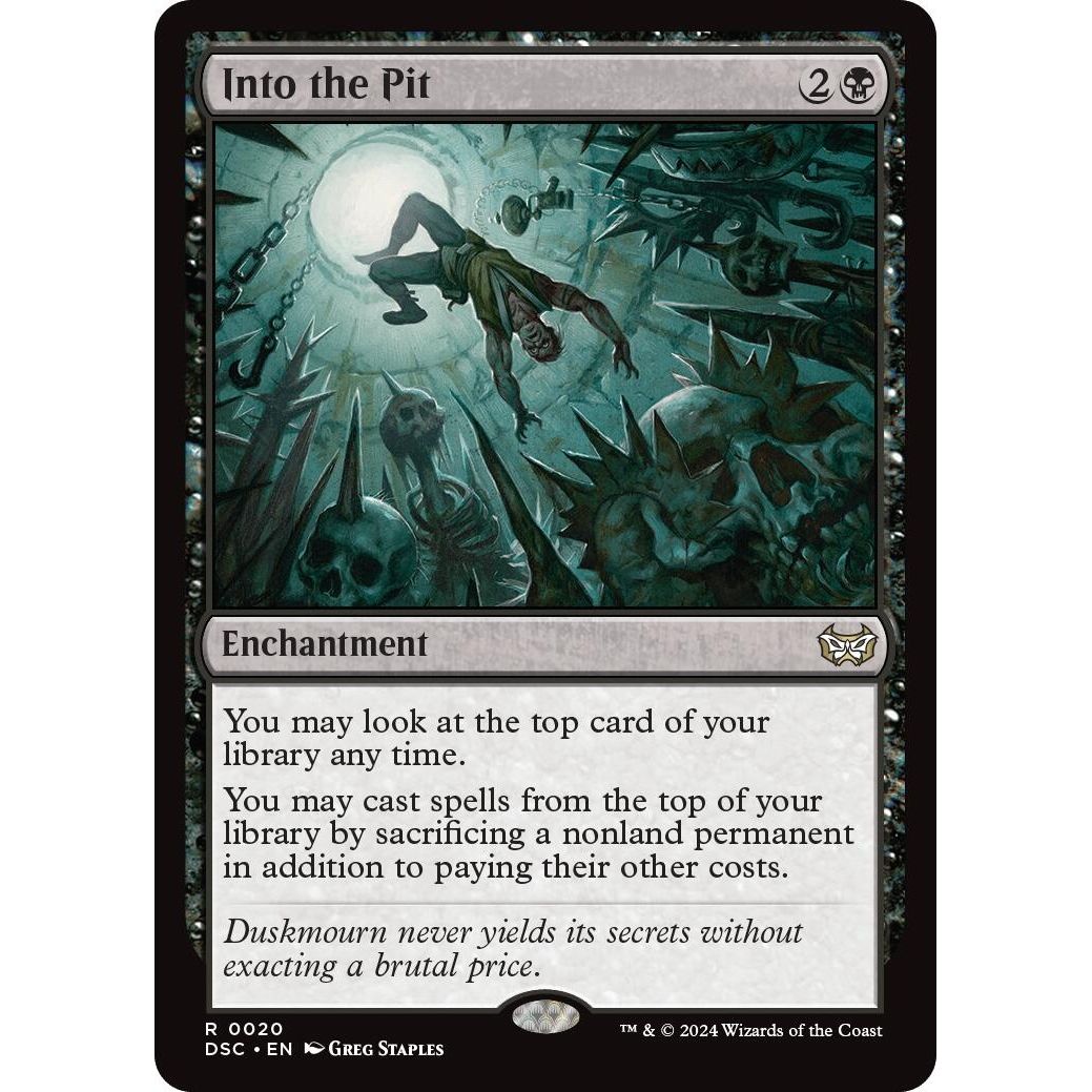 Image for Into the Pit (20) (DSC) - Magic: The Gathering