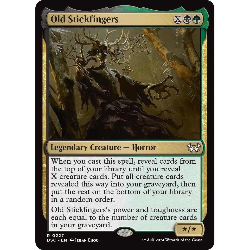 Image for Old Stickfingers (227) (DSC) - Magic: The Gathering