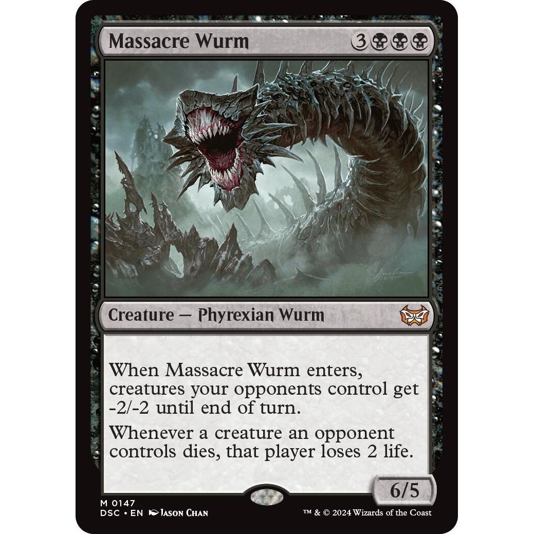 Image for Massacre Wurm (147) (DSC) - Magic: The Gathering