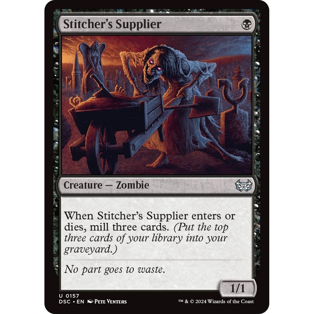 Image for Stitcher's Supplier (157) (DSC) - Magic: The Gathering