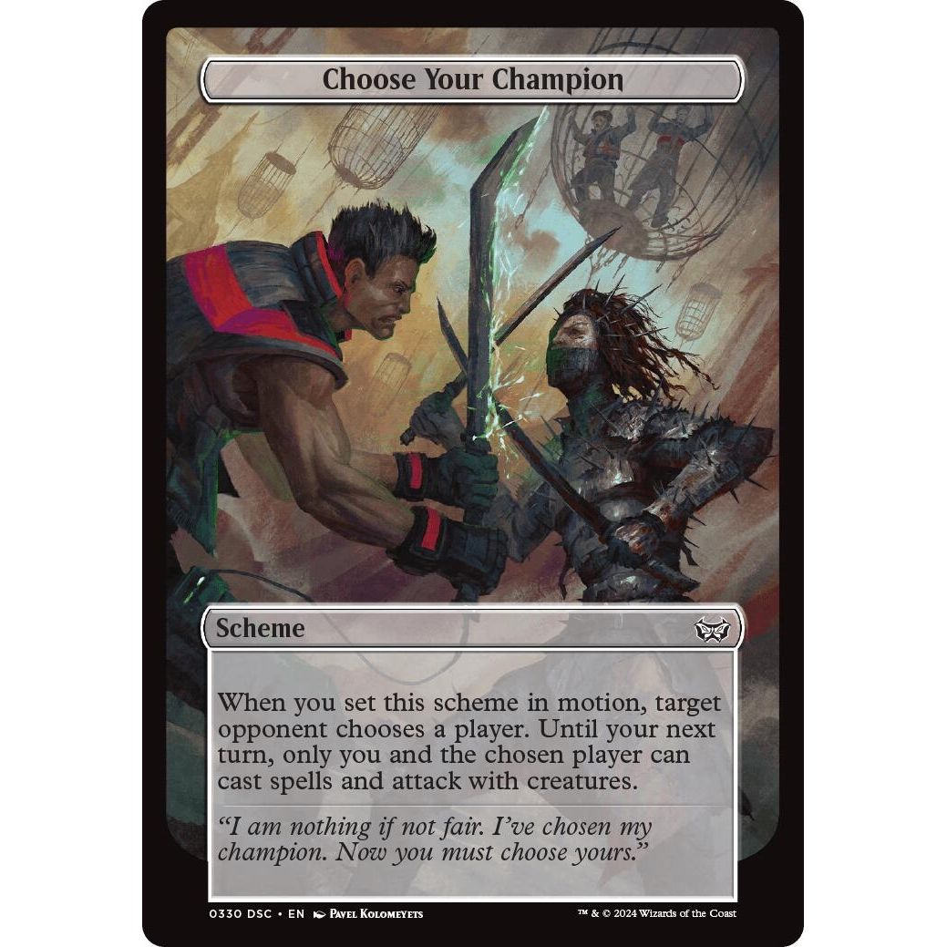 Image for Choose Your Champion (Full Art) (330) (A:DSC) - Magic: The Gathering