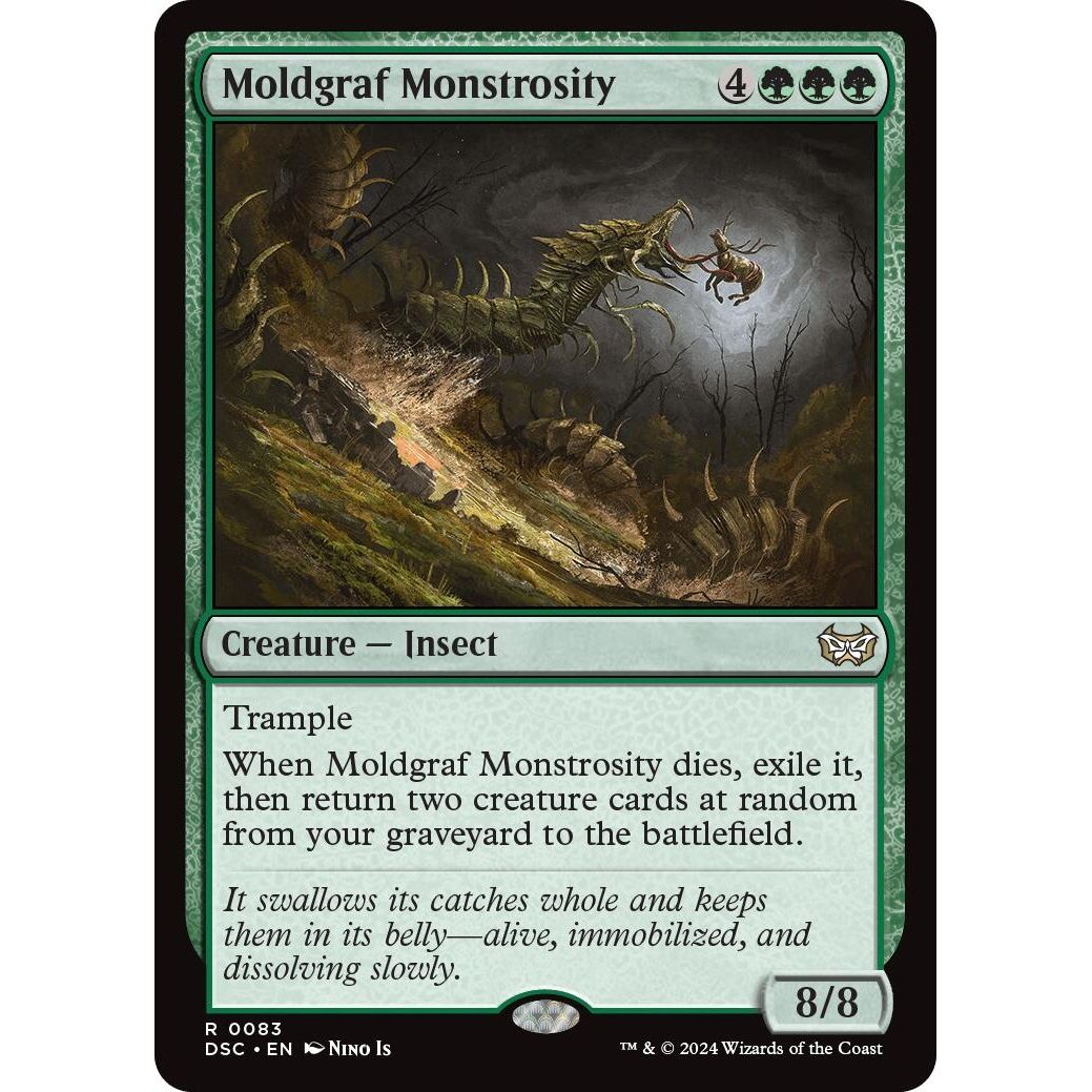 Image for Moldgraf Monstrosity (83) (DSC) - Magic: The Gathering