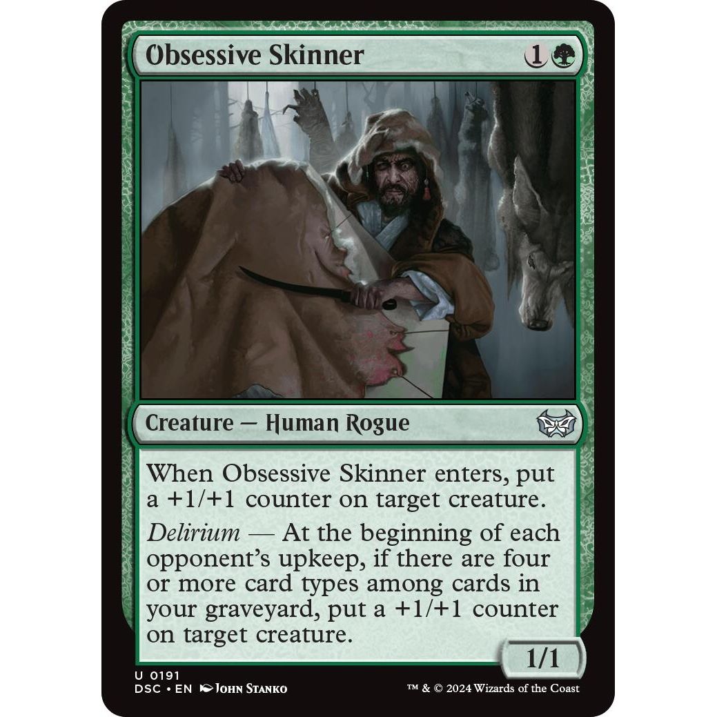 Image for Obsessive Skinner (191) (DSC) - Magic: The Gathering