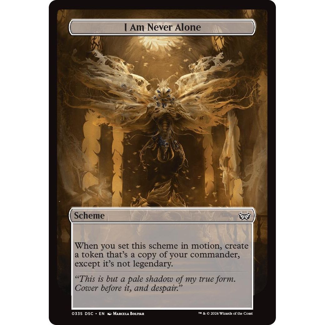 Image for I Am Never Alone (Full Art) (335) (A:DSC) - Magic: The Gathering