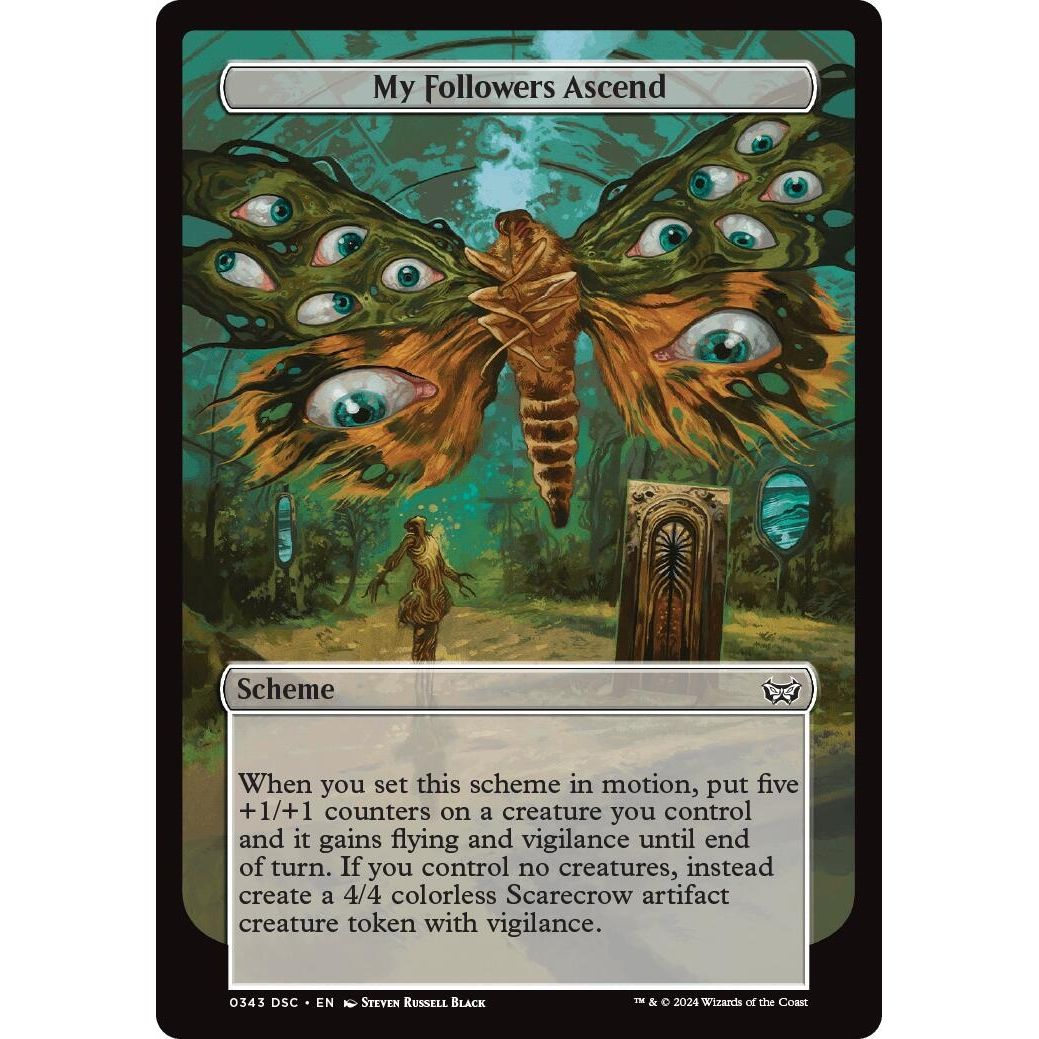 Image for My Followers Ascend (Full Art) (343) (A:DSC) - Magic: The Gathering