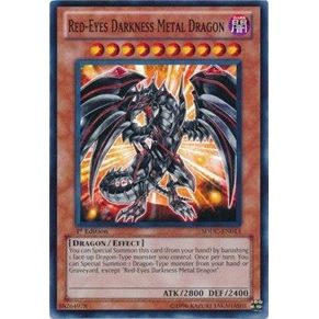 Image for Red-Eyes Darkness Metal Dragon (SDDC-EN013) (SDDC) - YuGiOh