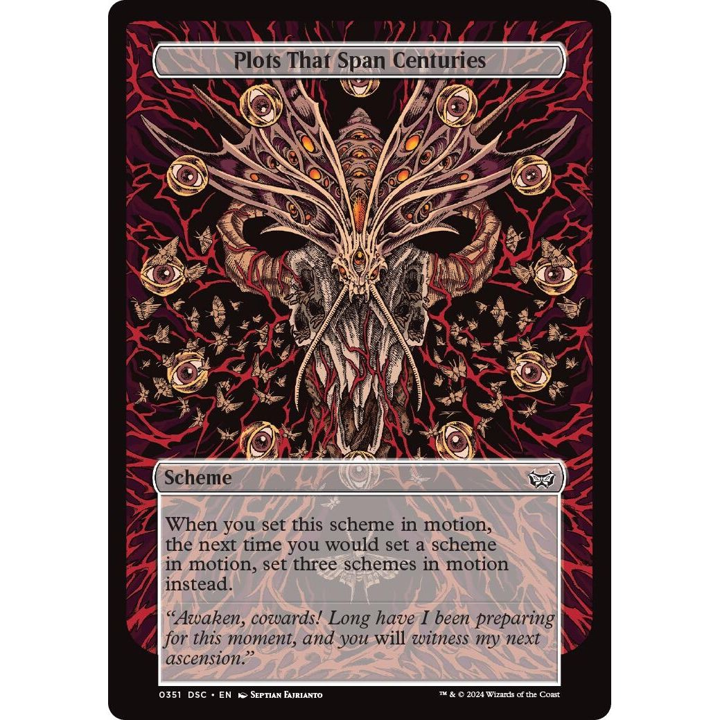 Image for Plots That Span Centuries (Full Art) (351) (A:DSC) - Magic: The Gathering