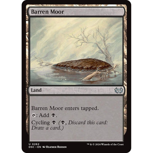 Image for Barren Moor (262) (DSC) - Magic: The Gathering