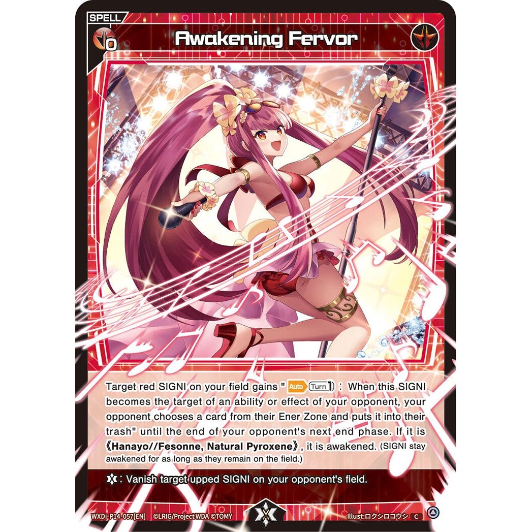 Image for Awakening Fervor (WXDi-P14-057[EN]) (WXDi-P14) - WIXOSS