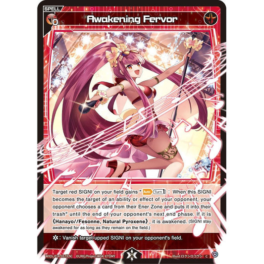 Image for Awakening Fervor (WXDi-P14-057[EN]) (WXDi-P14) - WIXOSS