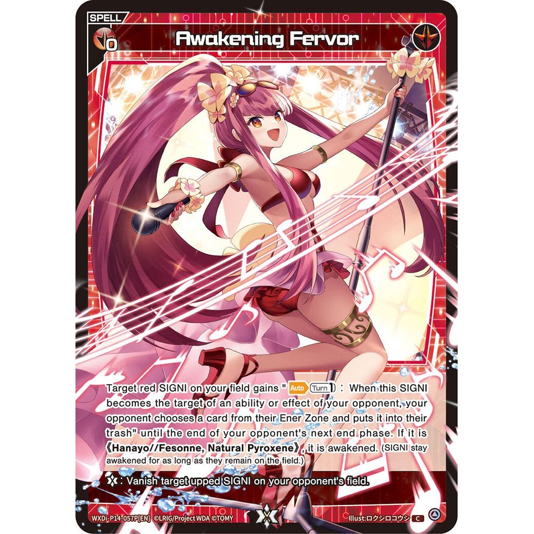 Image for Awakening Fervor (Parallel) (WXDi-P14-057P[EN]) (WXDi-P14) - WIXOSS