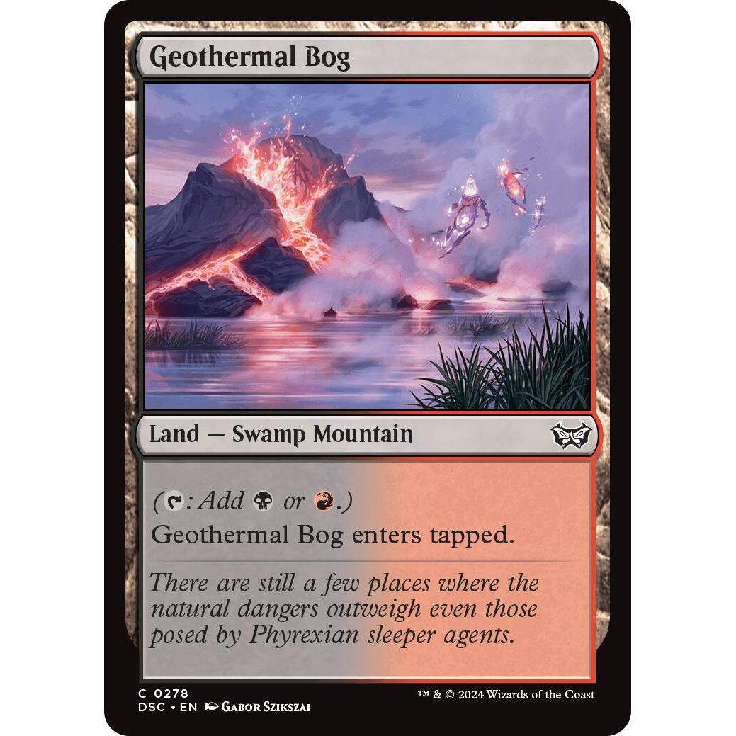Image for Geothermal Bog (278) (DSC) - Magic: The Gathering