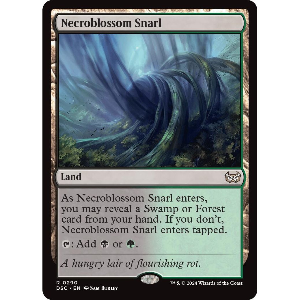 Image for Necroblossom Snarl (290) (DSC) - Magic: The Gathering