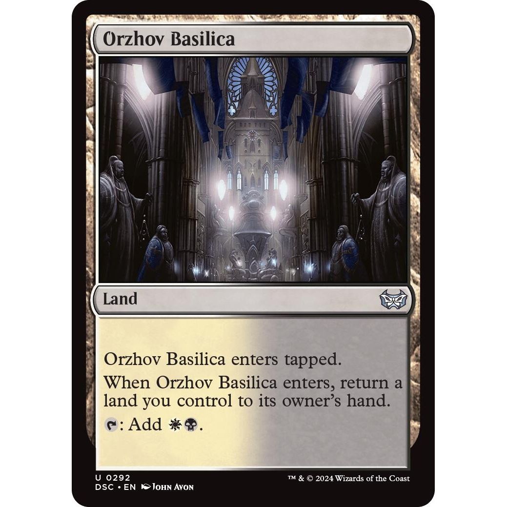 Image for Orzhov Basilica (292) (DSC) - Magic: The Gathering