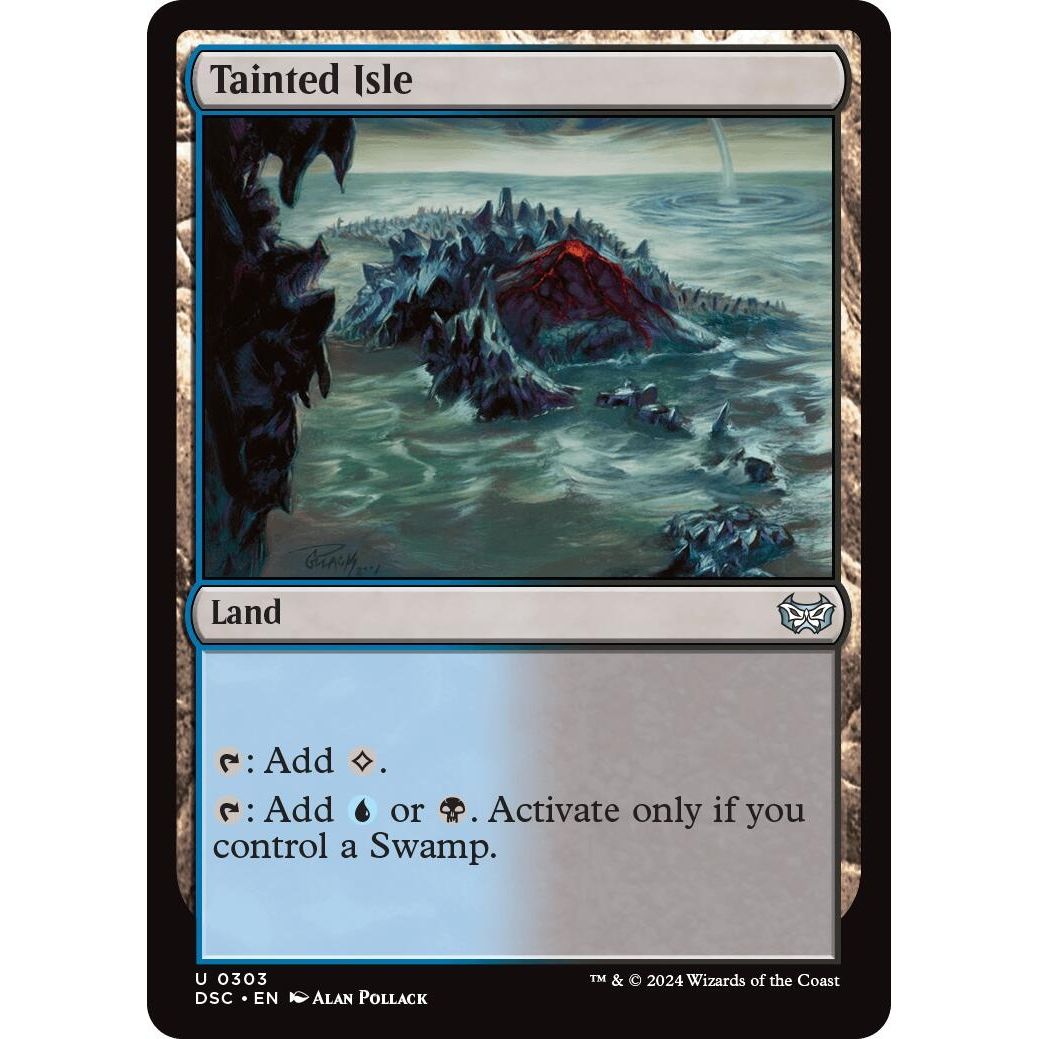 Image for Tainted Isle (303) (DSC) - Magic: The Gathering