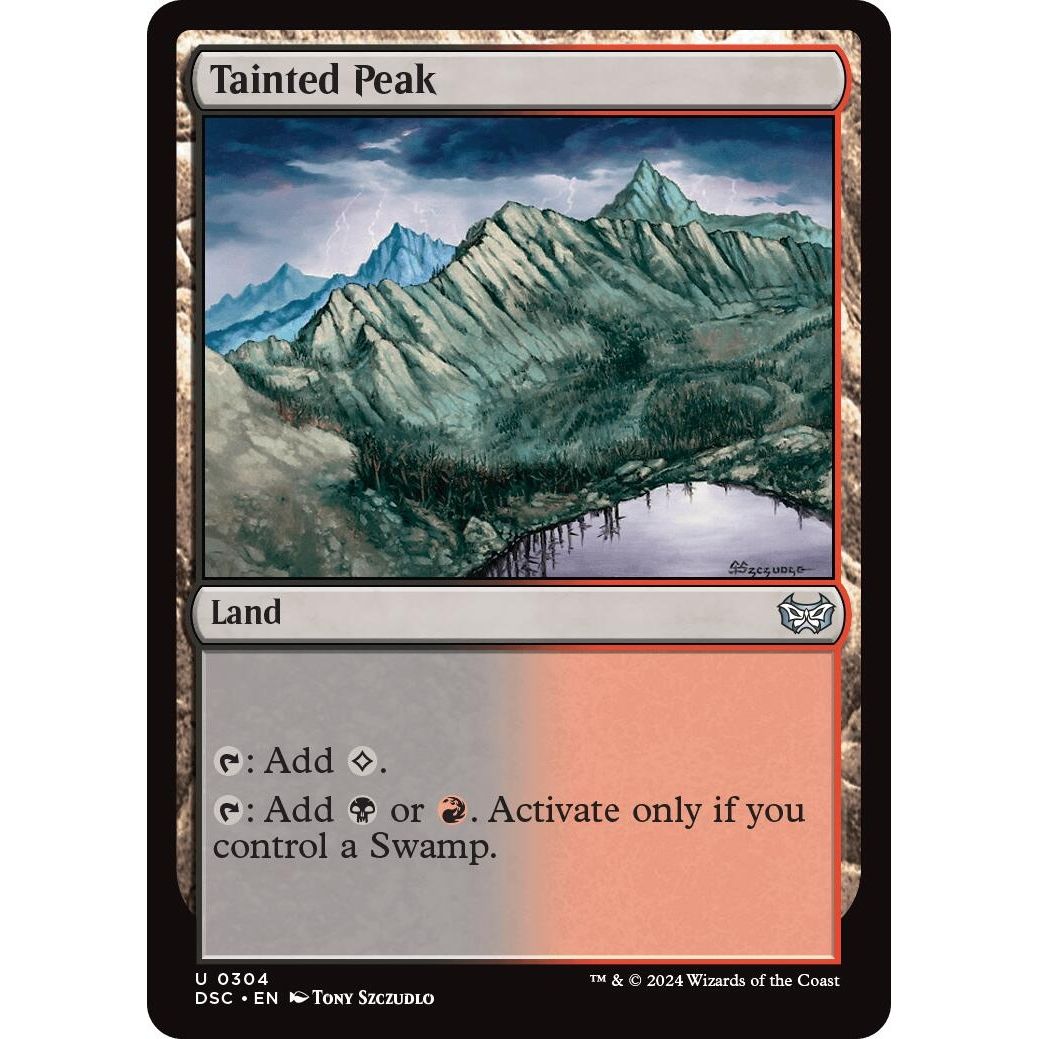Image for Tainted Peak (304) (DSC) - Magic: The Gathering