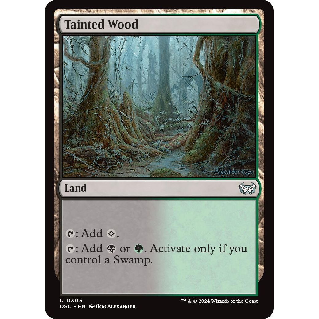 Image for Tainted Wood (305) (DSC) - Magic: The Gathering