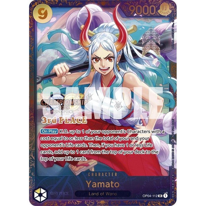 Image for Yamato (Championship 2024 Finals 3rd Place) (OP04-112) (OP-PR) - One Piece Card Game