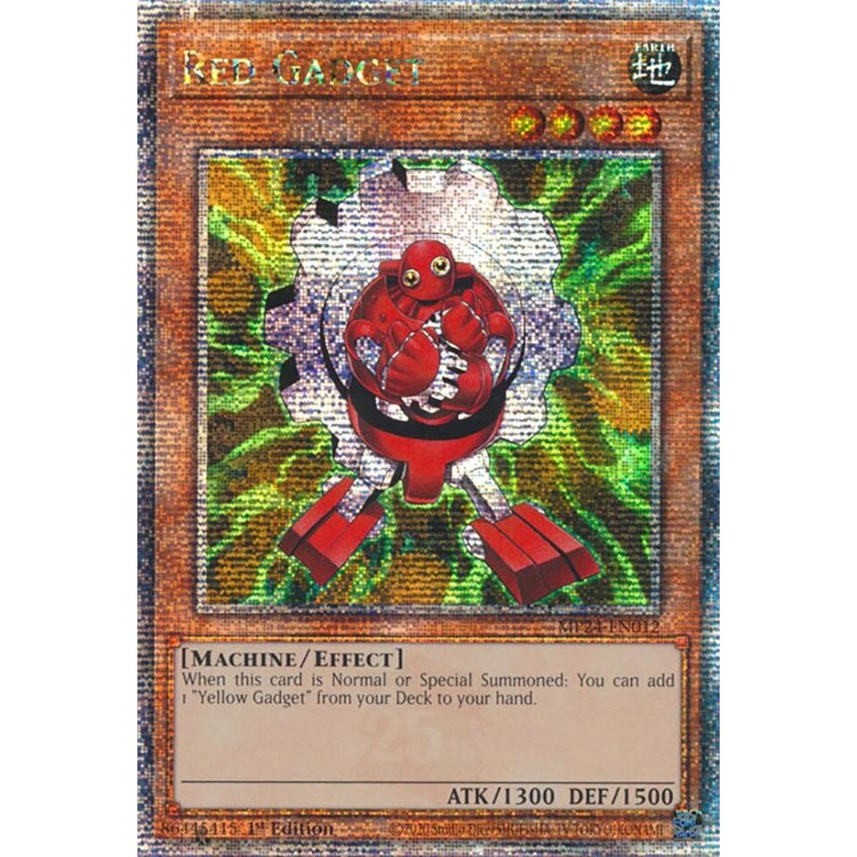 Image for Red Gadget (Quarter Century Secret Rare) (MP24-EN012) - YuGiOh
