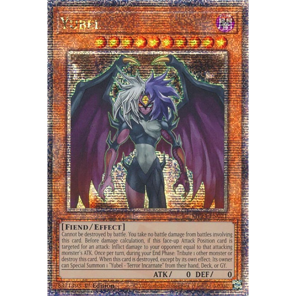 Image for Yubel (Quarter Century Secret Rare) (MP24-EN021) - YuGiOh