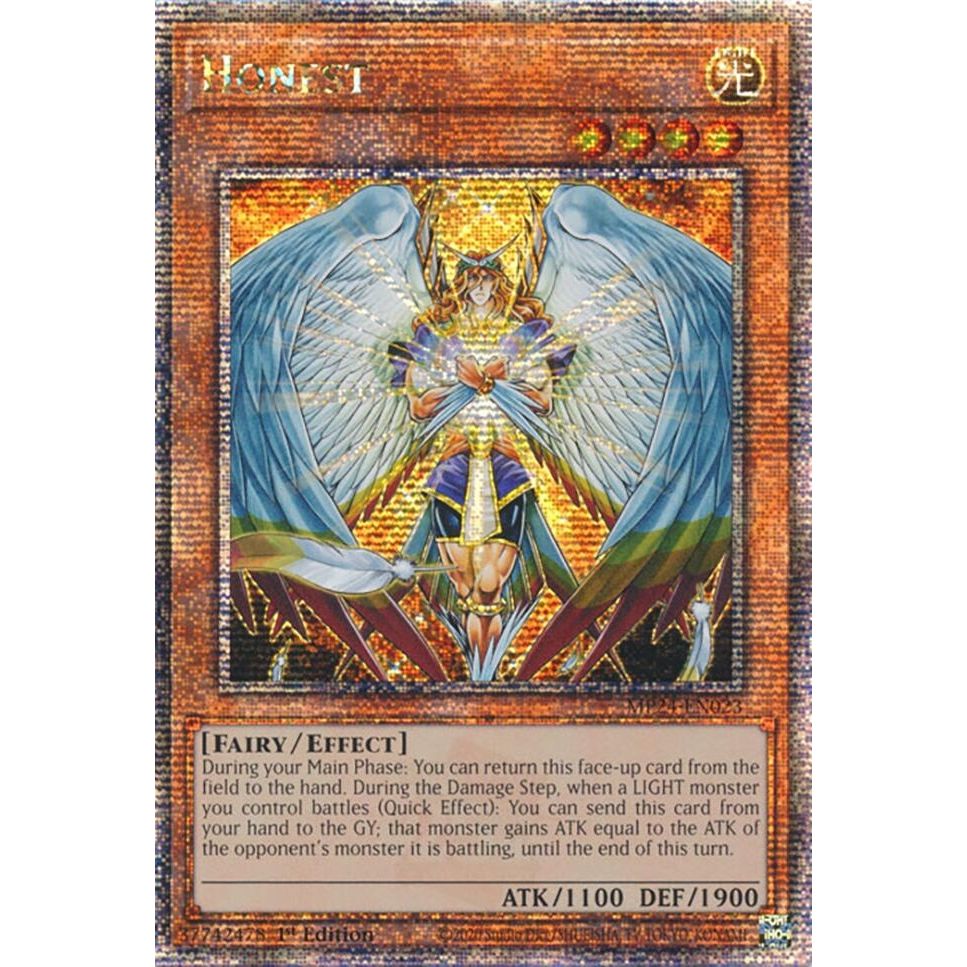 Image for Honest (Quarter Century Secret Rare) (MP24-EN023) - YuGiOh