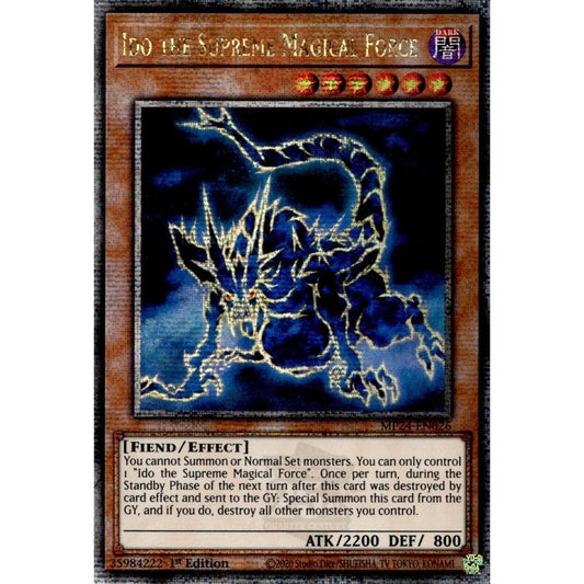 Image for Ido the Supreme Magical Force (Quarter Century Secret Rare) (MP24-EN026) - YuGiOh