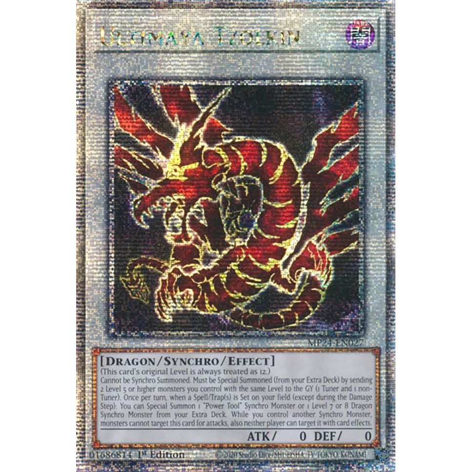 Image for Ultimaya Tzolkin (Quarter Century Secret Rare) (MP24-EN027) - YuGiOh