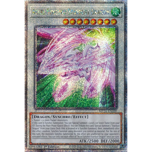 Image for Accel Synchro Stardust Dragon (Quarter Century Secret Rare) (MP24-EN030) - YuGiOh