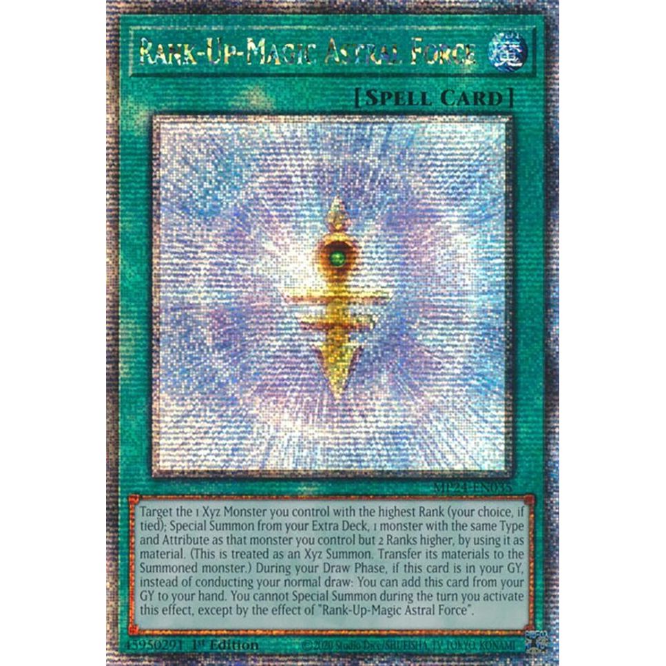 Image for Rank-Up-Magic Astral Force (Quarter Century Secret Rare) (MP24-EN035) - YuGiOh
