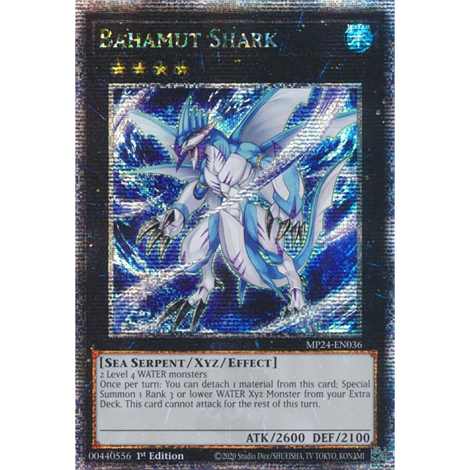Image for Bahamut Shark (Quarter Century Secret Rare) (MP24-EN036) - YuGiOh