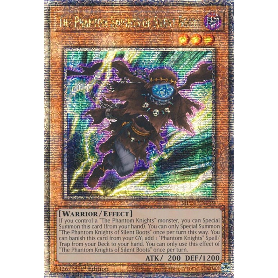 Image for The Phantom Knights of Silent Boots (Quarter Century Secret Rare) (MP24-EN039) - YuGiOh