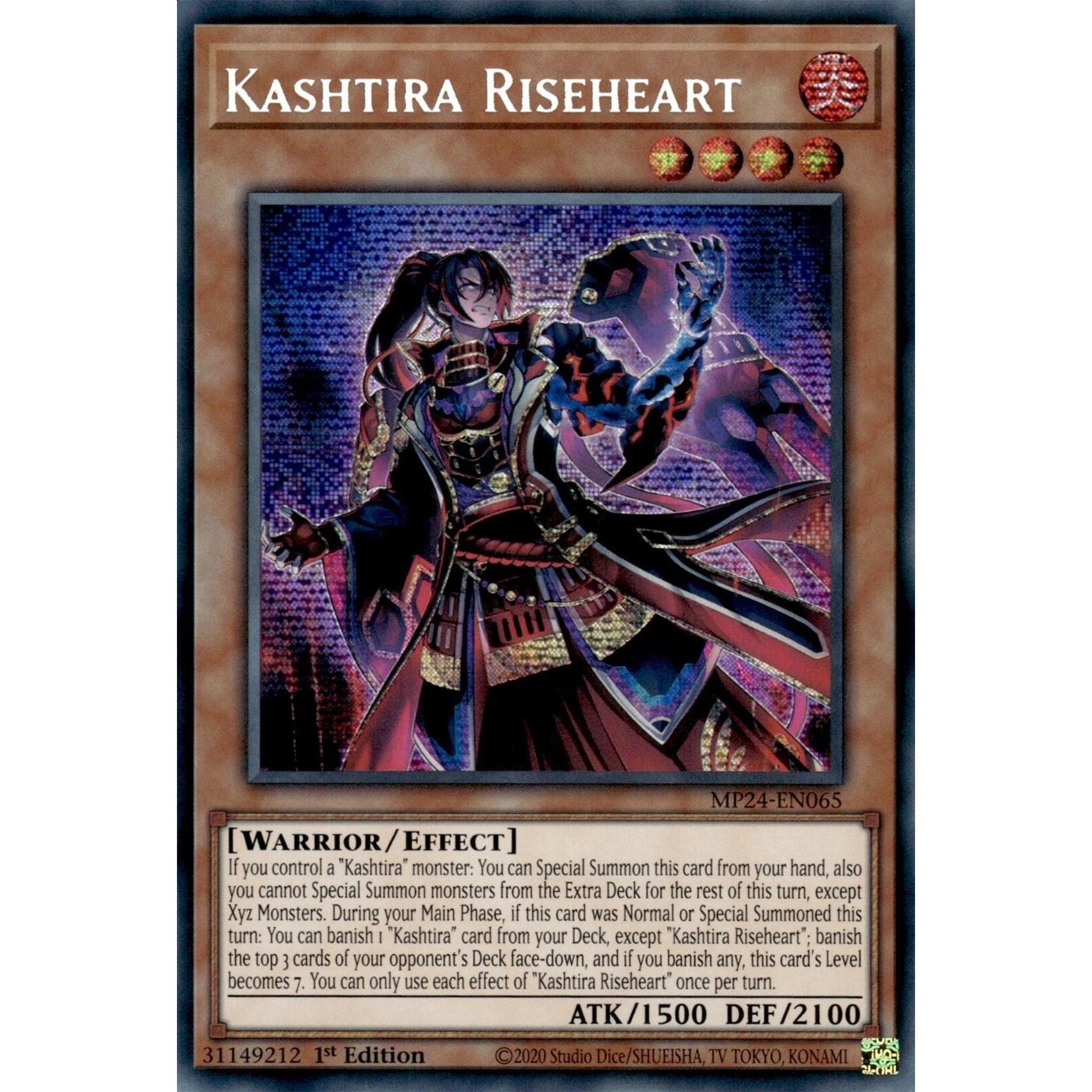Image for Kashtira Riseheart (MP24-EN065) - YuGiOh