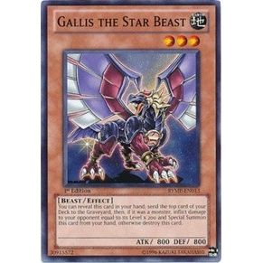 Image for Gallis the Star Beast (RYMP-EN013) (RYMP) - YuGiOh