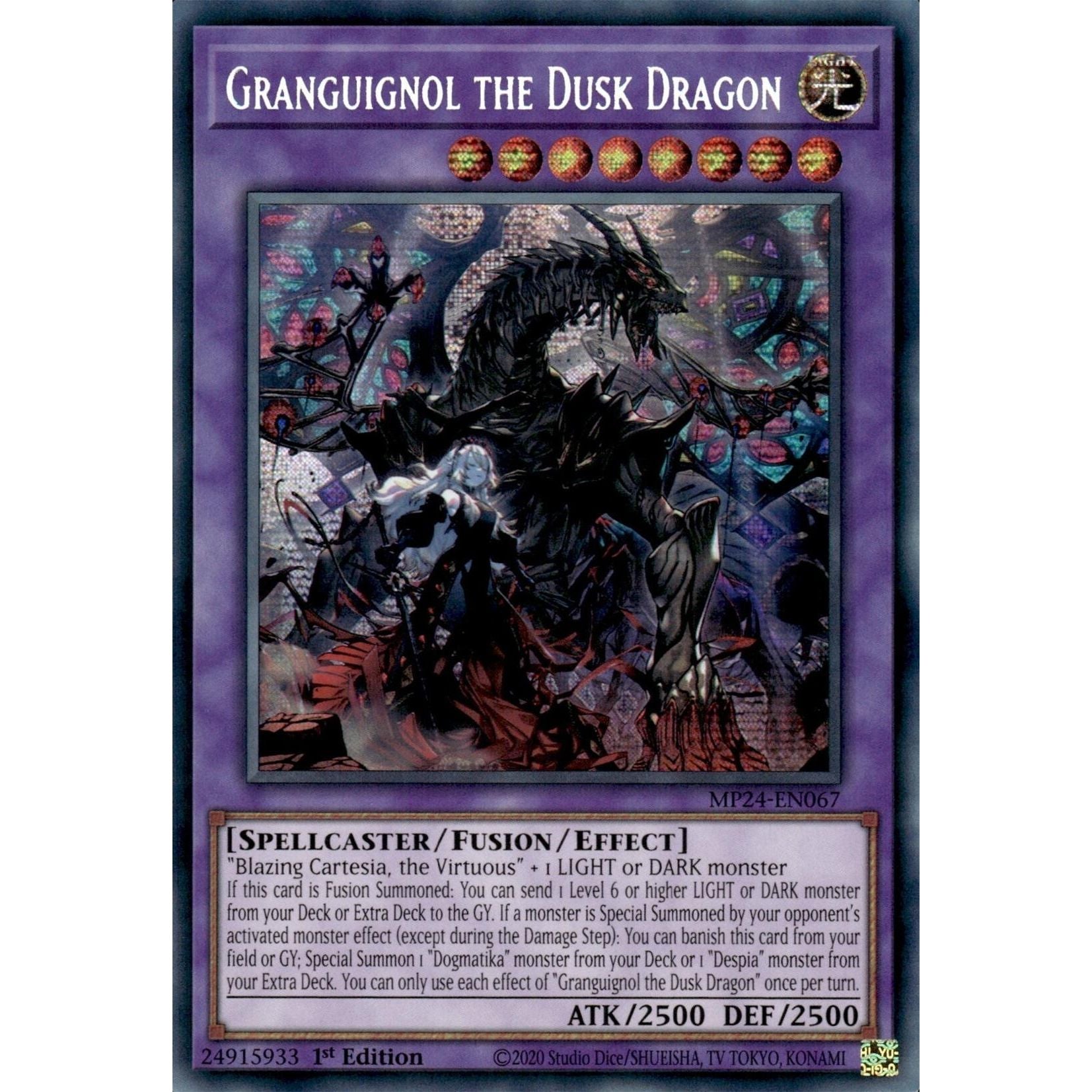 Image for Granguignol the Dusk Dragon (MP24-EN067) - YuGiOh