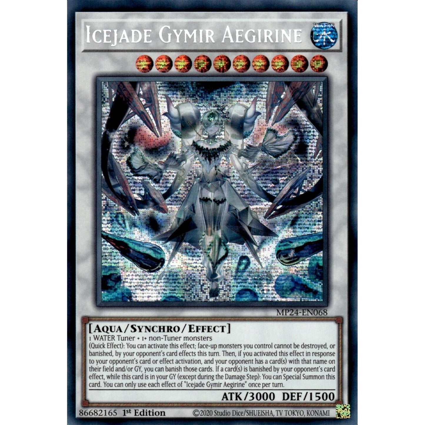 Image for Icejade Gymir Aegirine (MP24-EN068) - YuGiOh