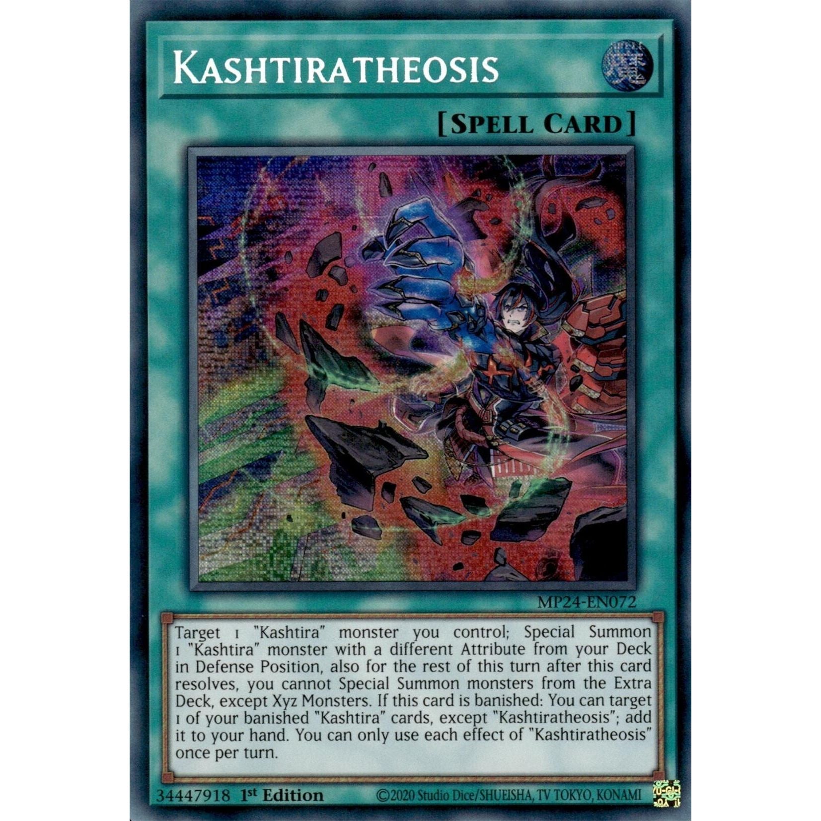 Image for Kashtiratheosis (MP24-EN072) - YuGiOh