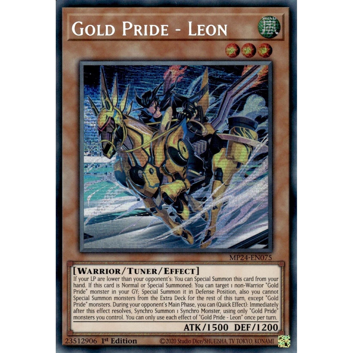 Image for Gold Pride - Leon (MP24-EN075) - YuGiOh