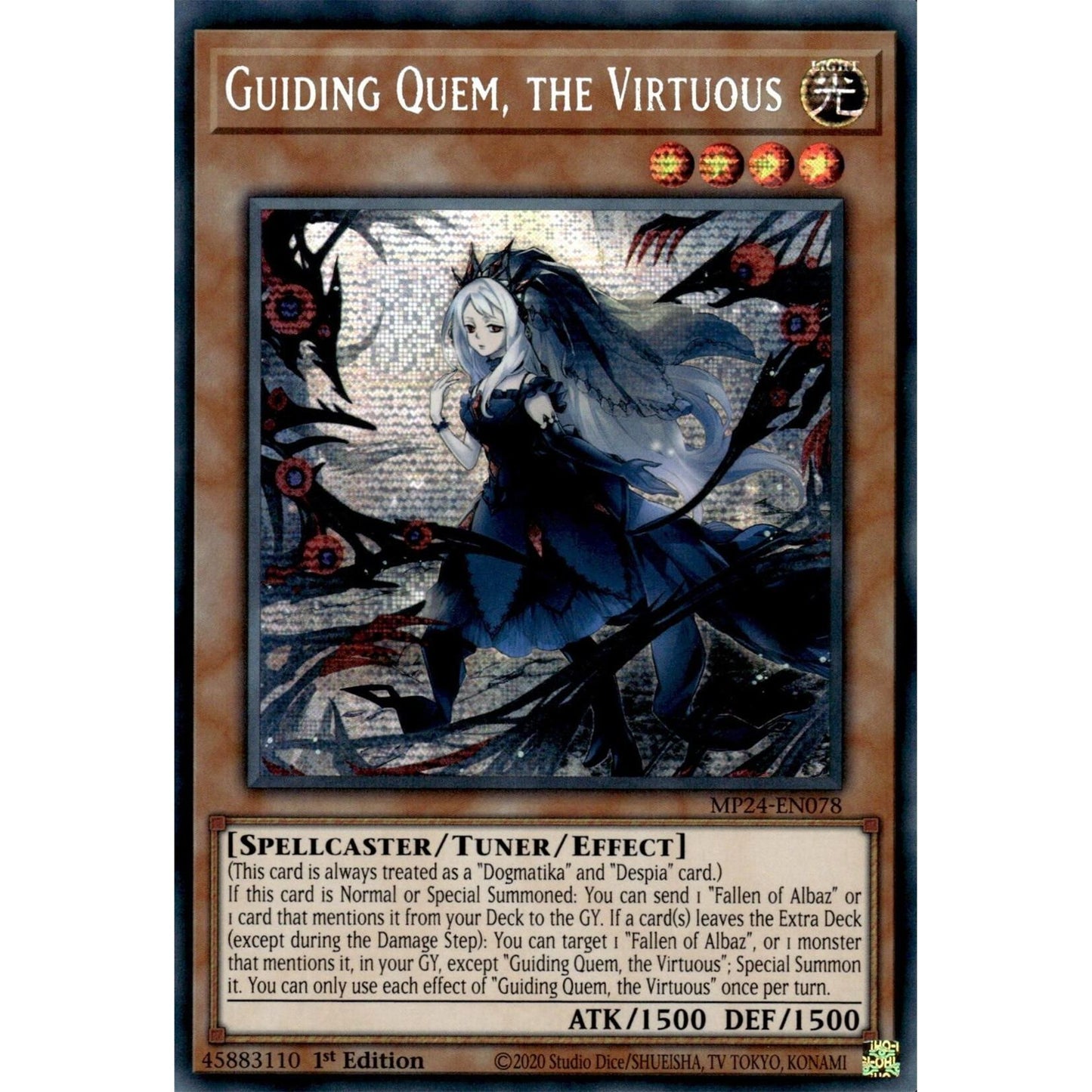Image for Guiding Quem, the Virtuous (MP24-EN078) - YuGiOh