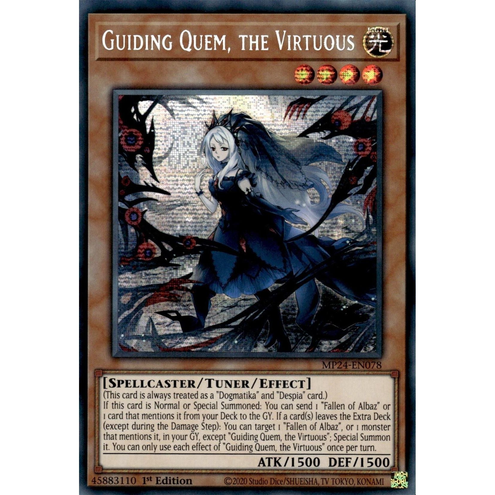 Image for Guiding Quem, the Virtuous (MP24-EN078) - YuGiOh