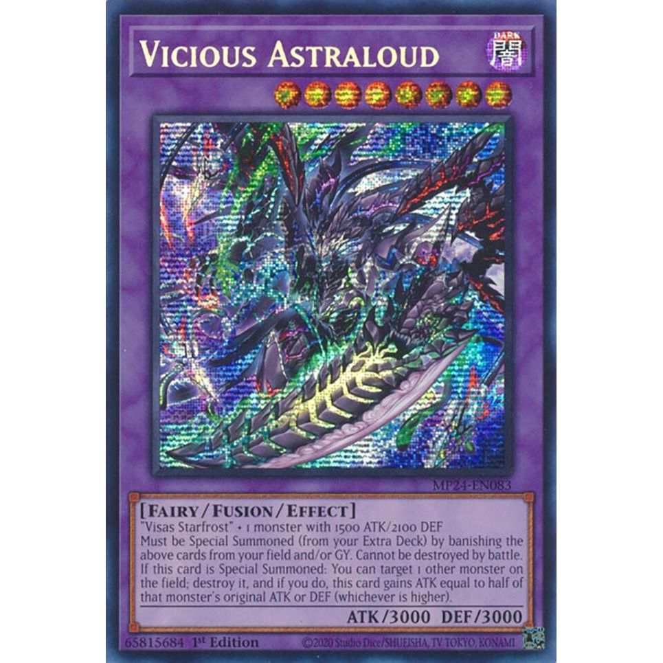 Image for Vicious Astraloud (MP24-EN083) - YuGiOh