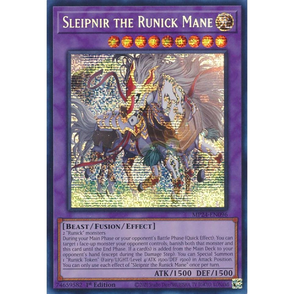 Image for Sleipnir the Runick Mane (MP24-EN096) - YuGiOh