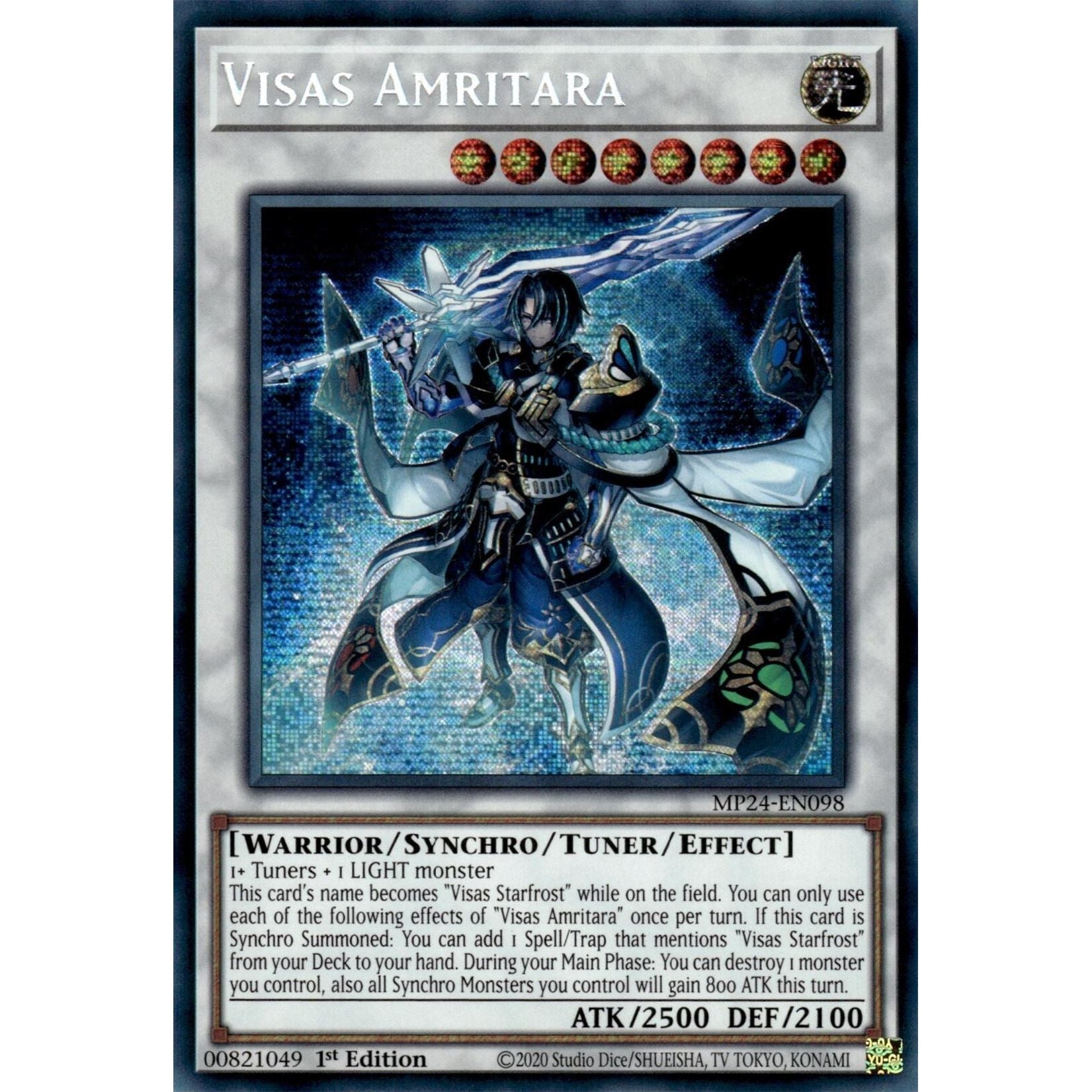 Image for Visas Amritara (MP24-EN098) - YuGiOh