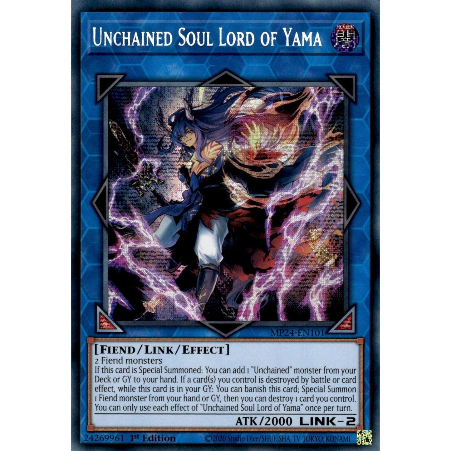 Image for Unchained Soul Lord of Yama (MP24-EN101) - YuGiOh