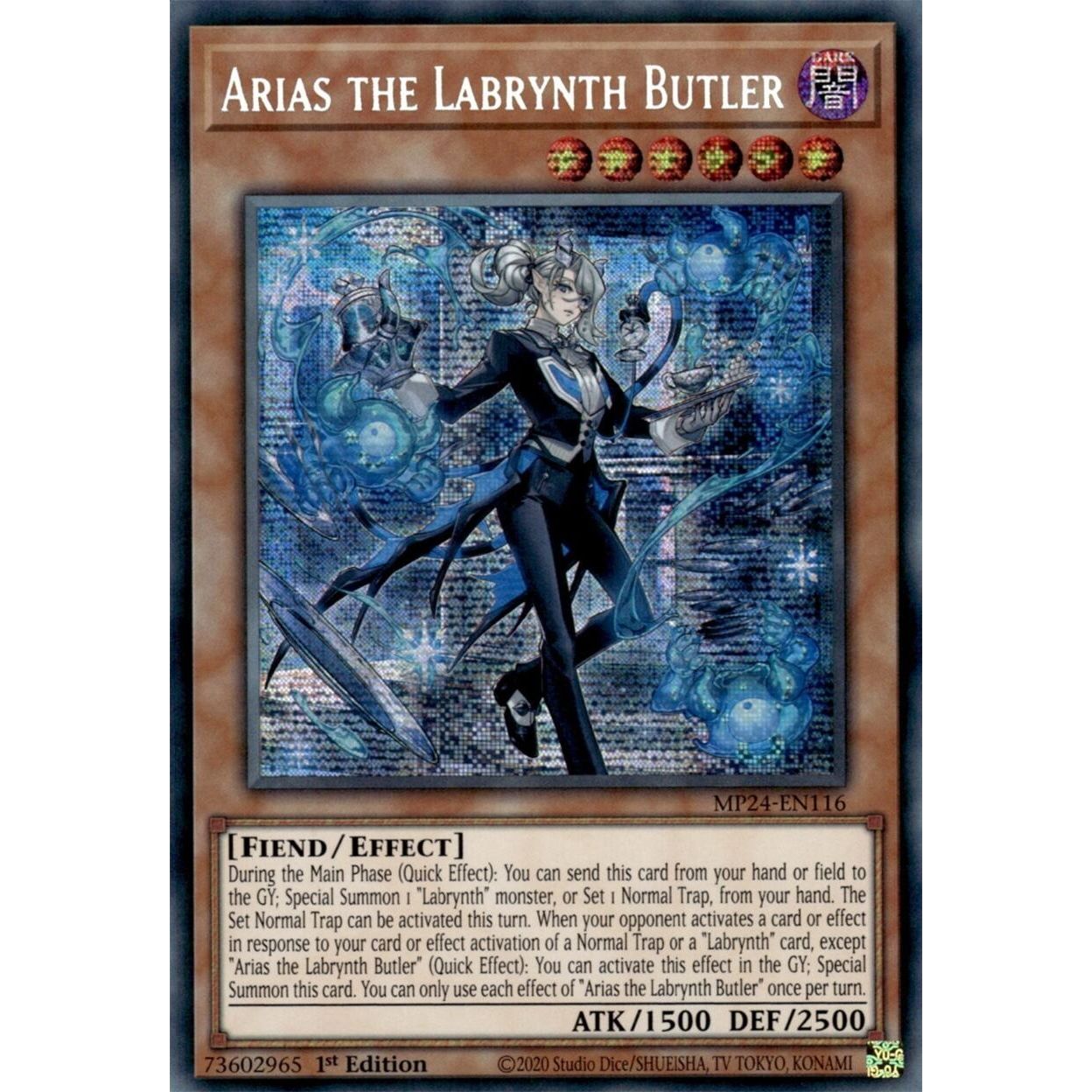 Image for Arias the Labrynth Butler (MP24-EN116) - YuGiOh