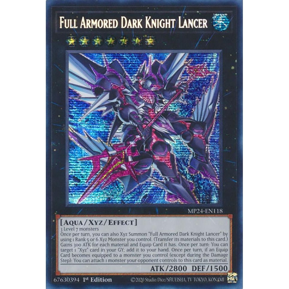 Image for Full Armored Dark Knight Lancer (MP24-EN118) - YuGiOh