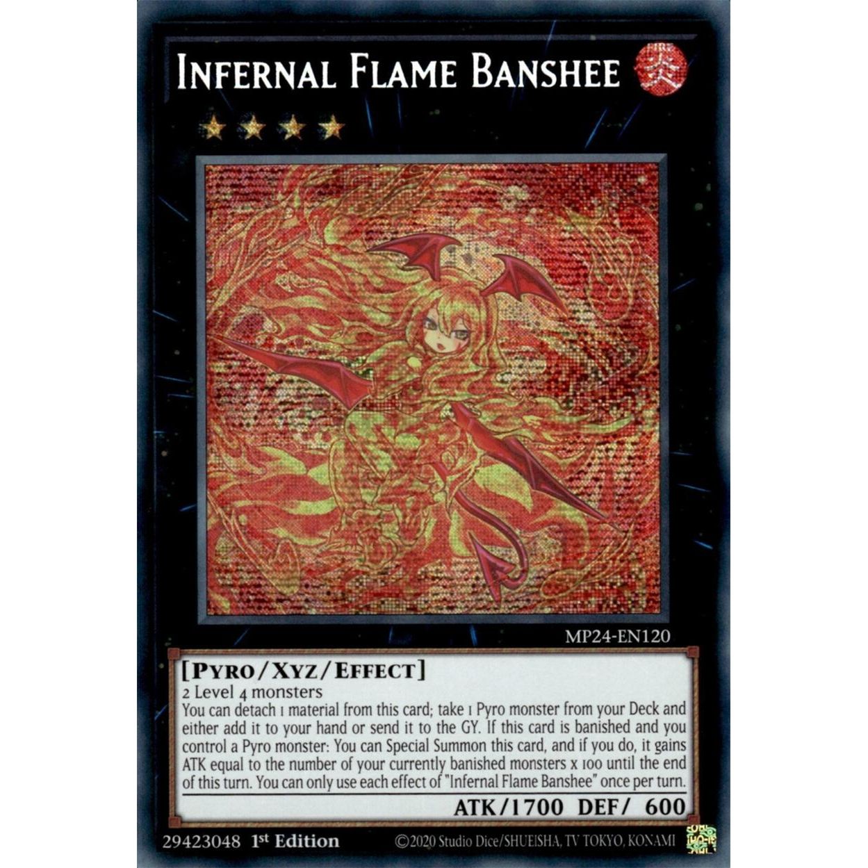 Image for Infernal Flame Banshee (MP24-EN120) - YuGiOh