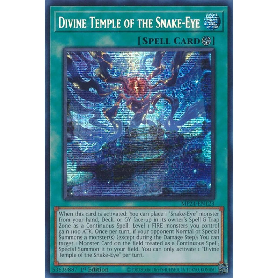 Image for Divine Temple of the Snake-Eye (MP24-EN123) - YuGiOh