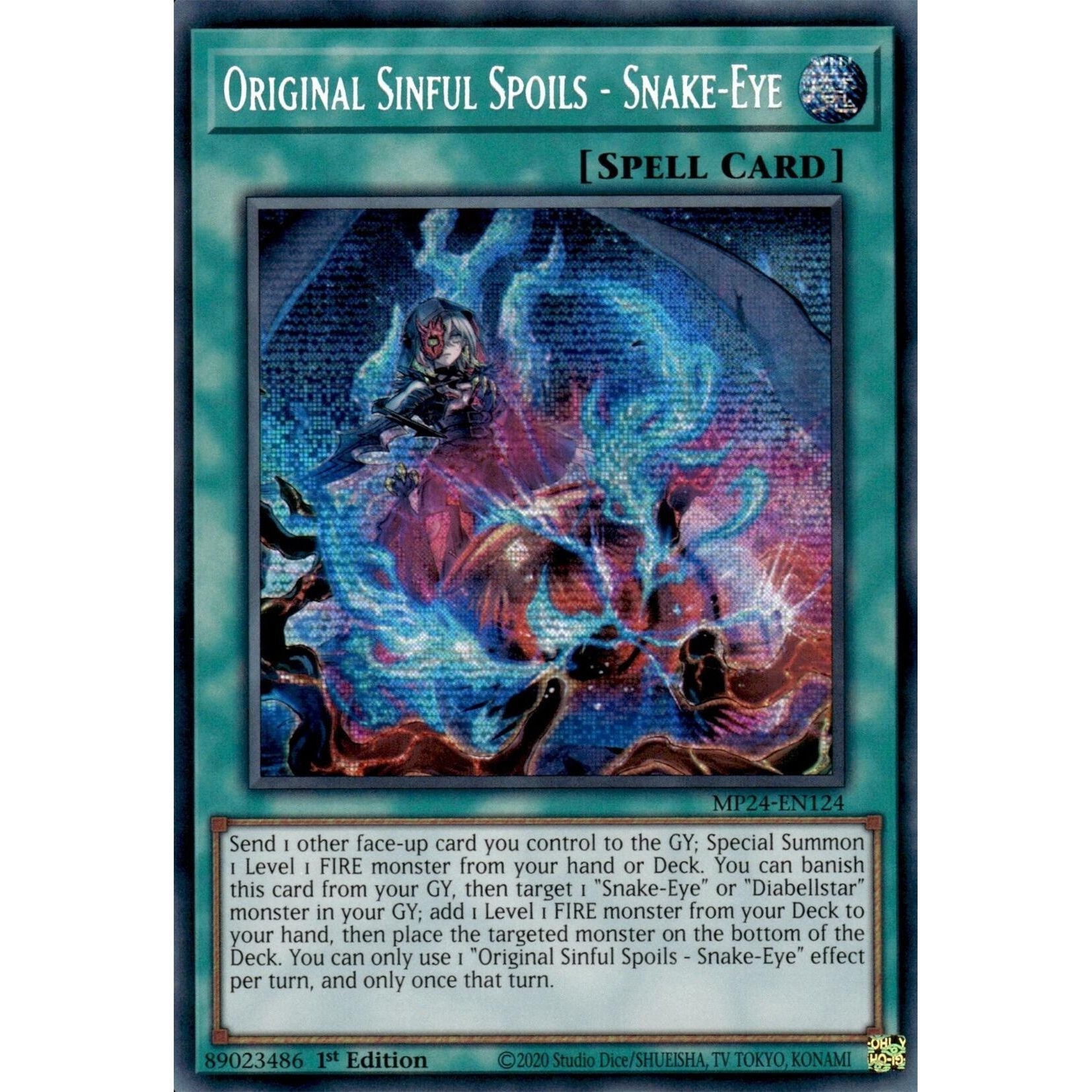 Image for Original Sinful Spoils - Snake-Eye (MP24-EN124) - YuGiOh